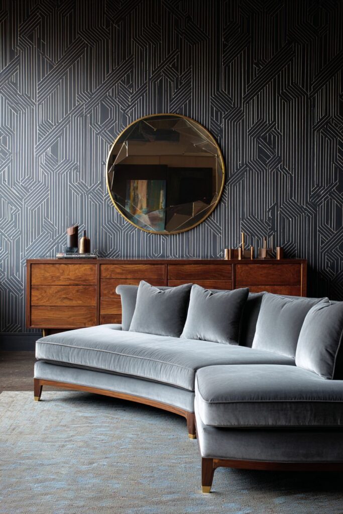 Curved Sophistication Meets Angular Drama