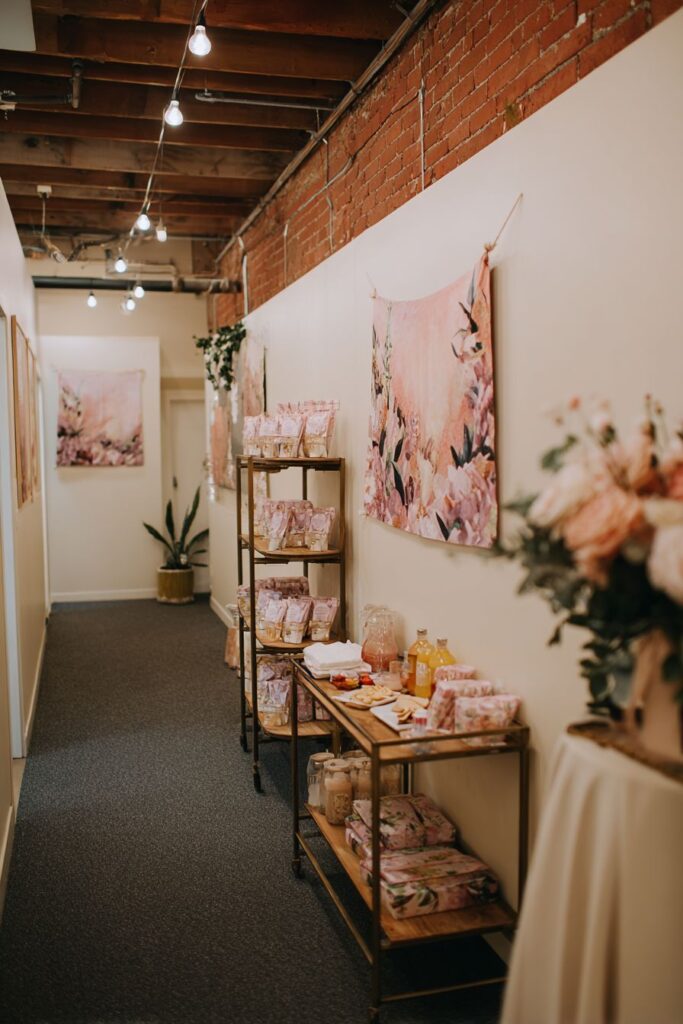 Studio Apartment Gift Corner with Industrial Touches