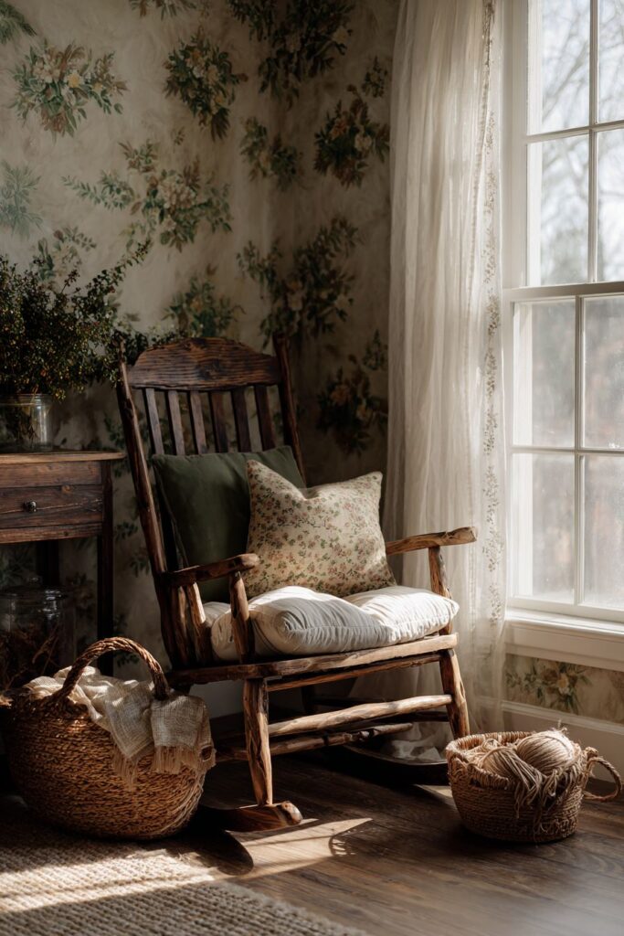 Tranquil Reading Nook by the Window