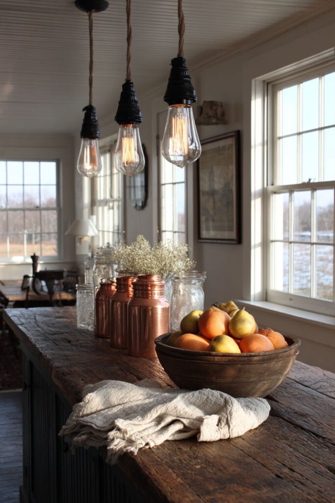 Rustic Butcher Block Charm