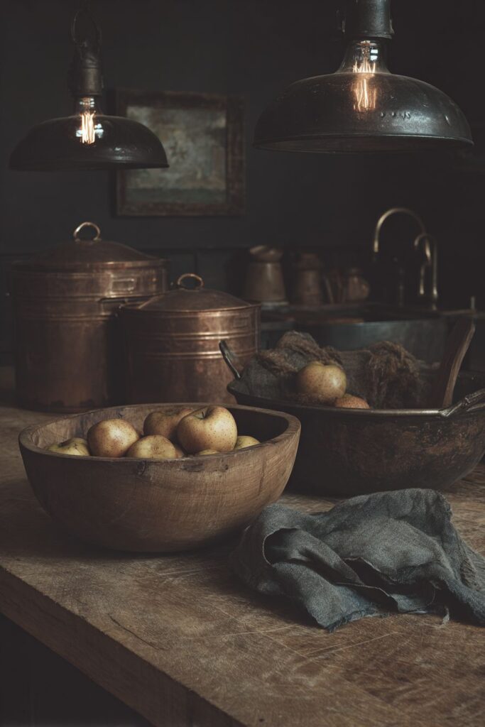 Rustic Butcher Block Charm
