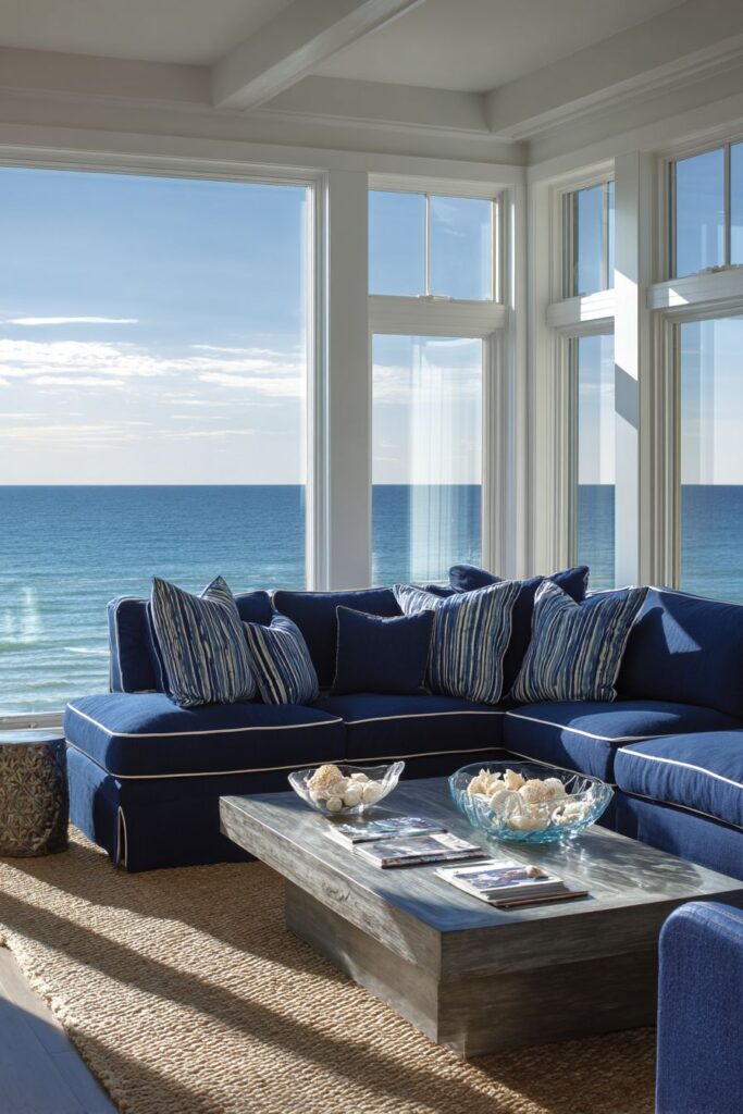 Navy and White Nautical Elegance