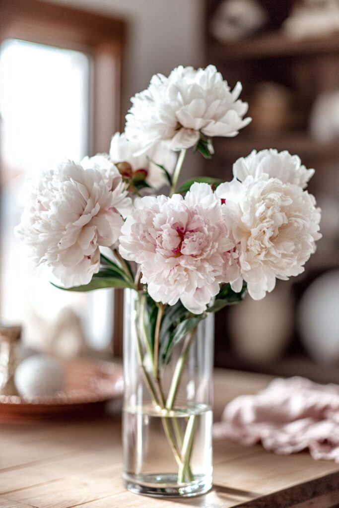 Understated Dining Room Romance with Natural Elements
