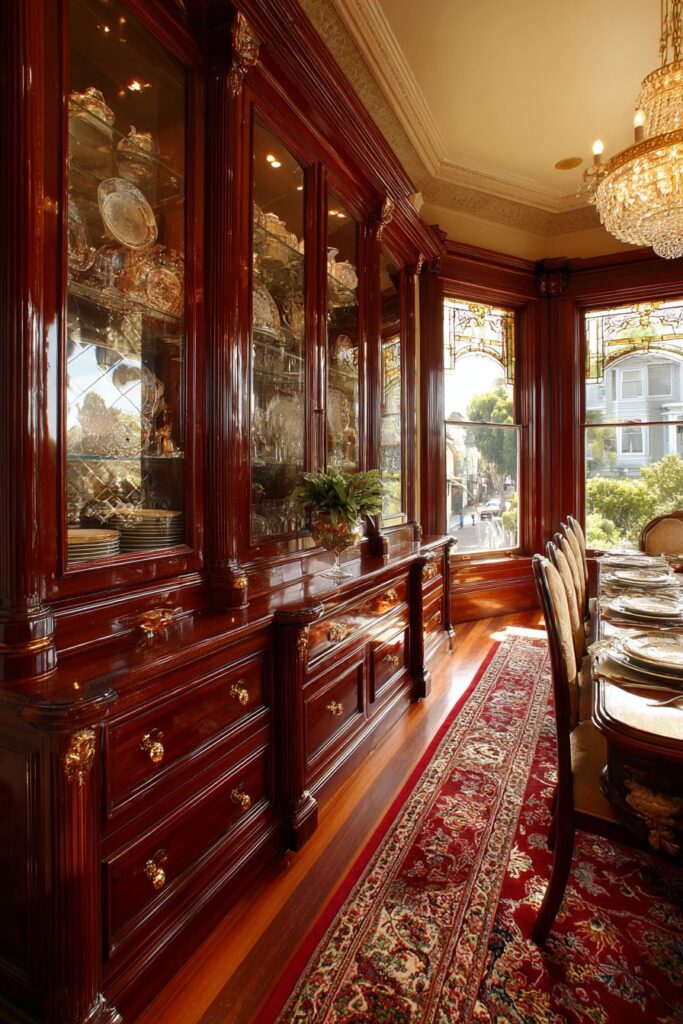 Built-in China Cabinet Grandeur