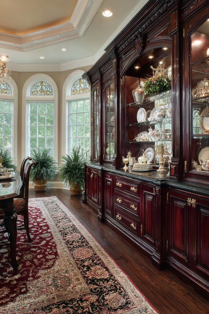Built-in China Cabinet Grandeur