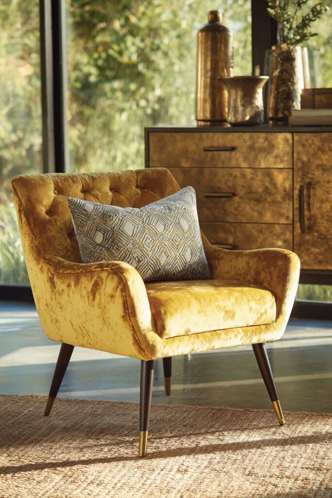 Mid-Century Magic: Iconic Yellow Statement