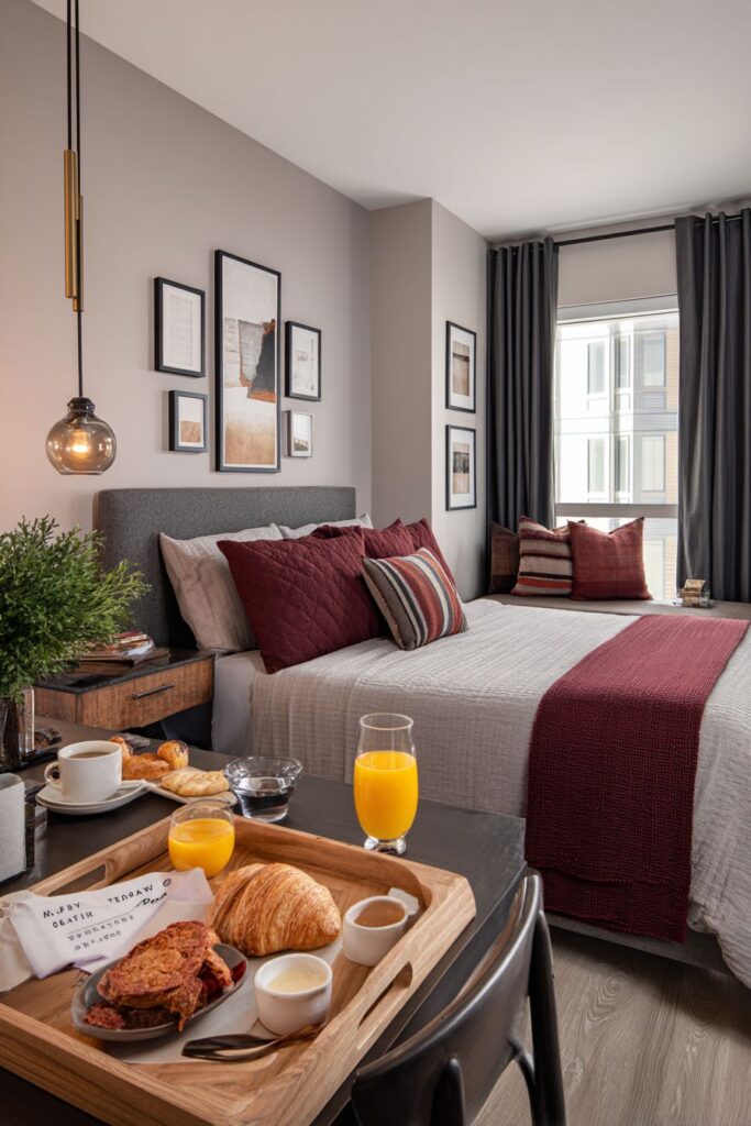  Movie Night Bedroom with Projection Setup