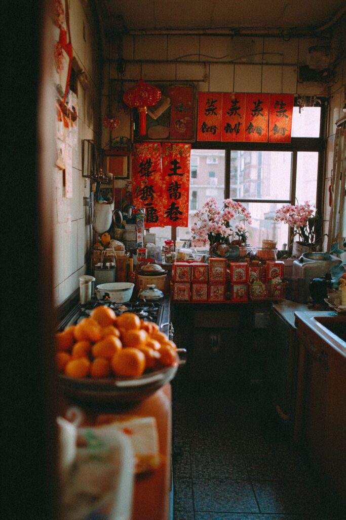 Practical Kitchen with Functional Festivity