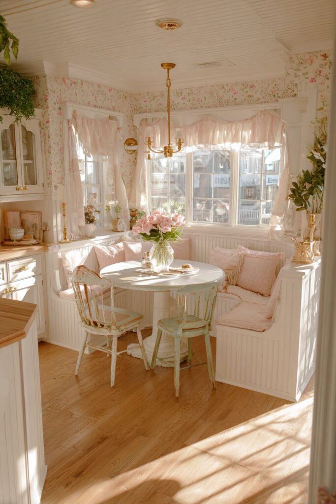 Cottage Kitchen Breakfast Nook