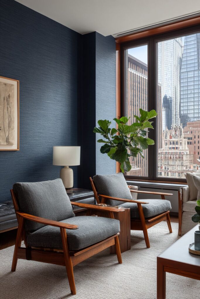 Textured Grasscloth Sophistication