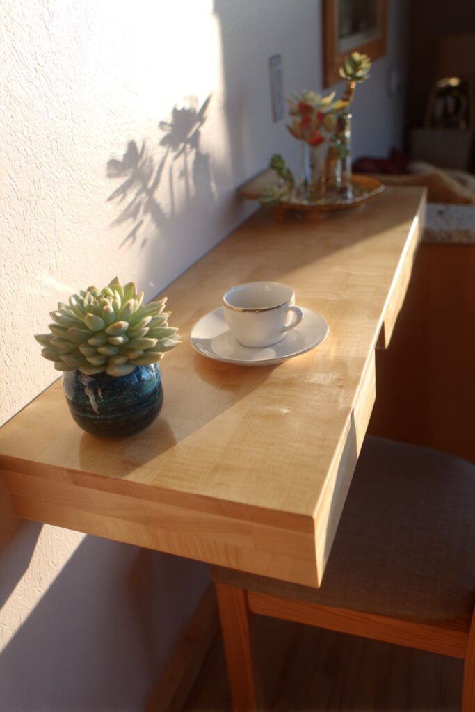 Narrow Space-Saving Console for Compact Living