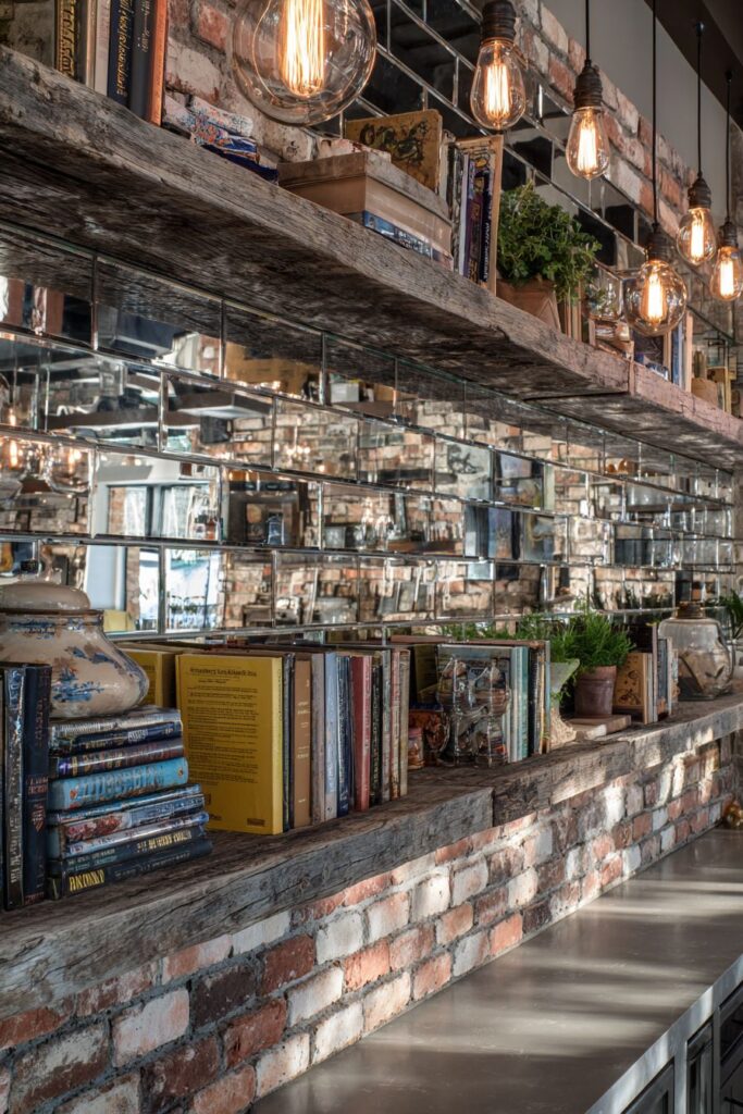  Artistic Patchwork Backsplash Design