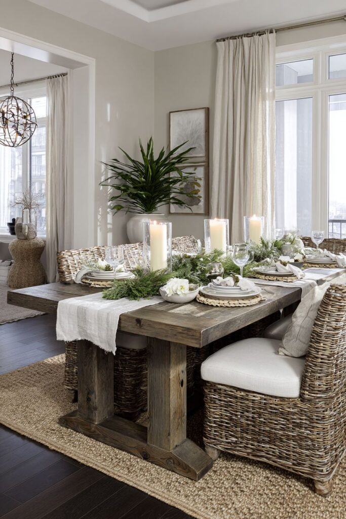 Farmhouse Dining Room Simplicity