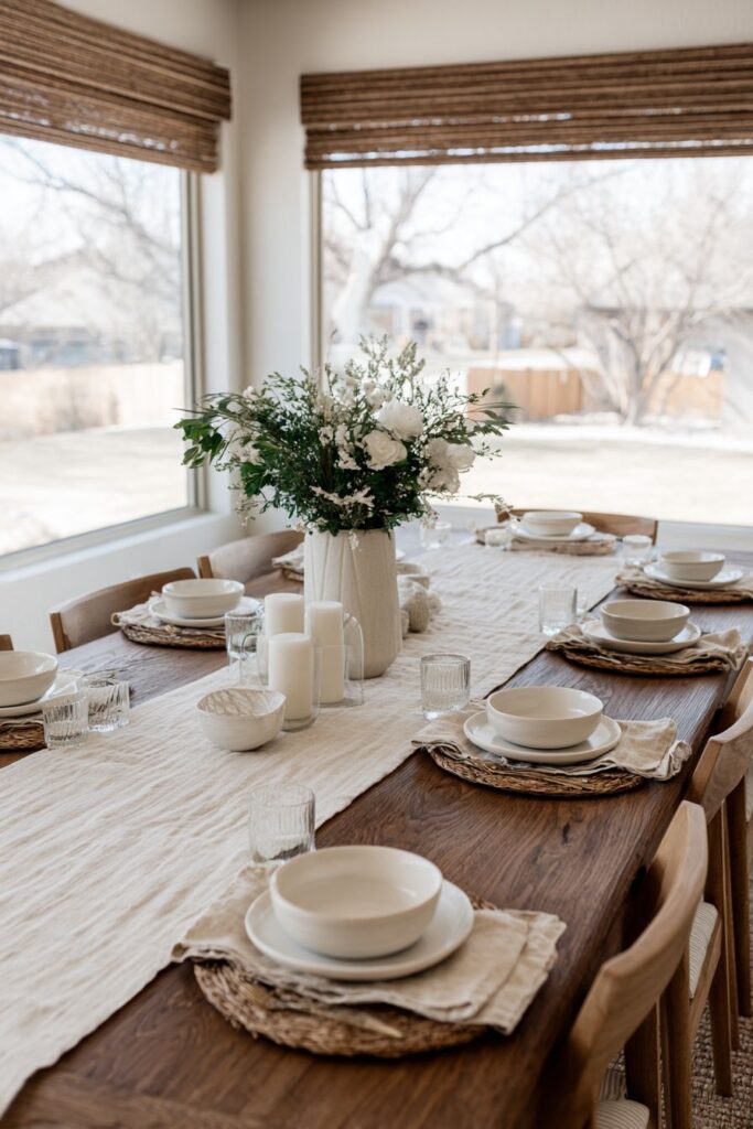 Farmhouse Dining Room Simplicity