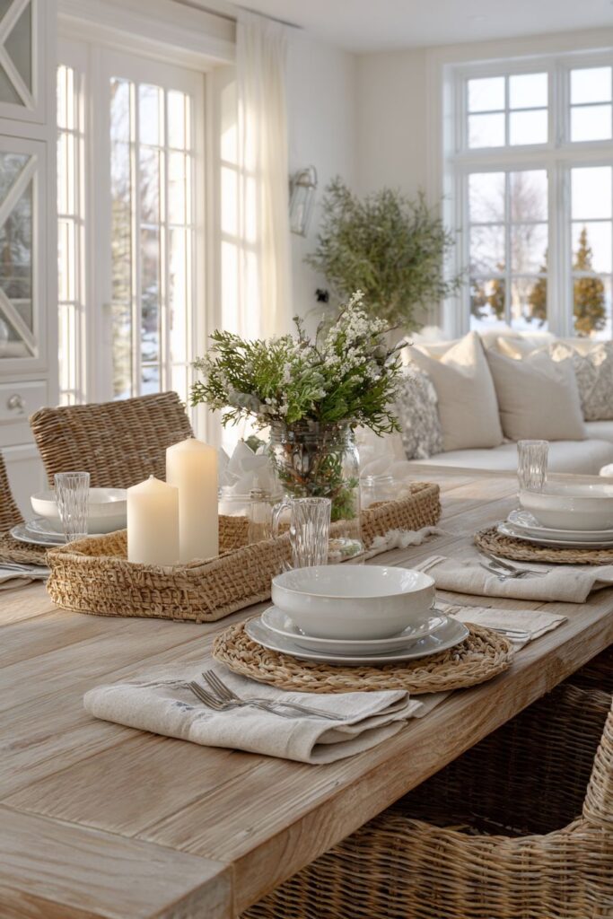 Farmhouse Dining Room Simplicity