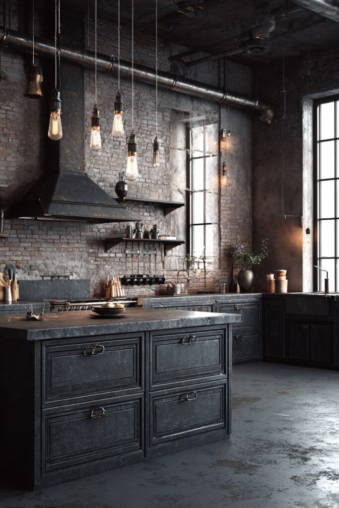 Industrial Kitchen Aesthetic