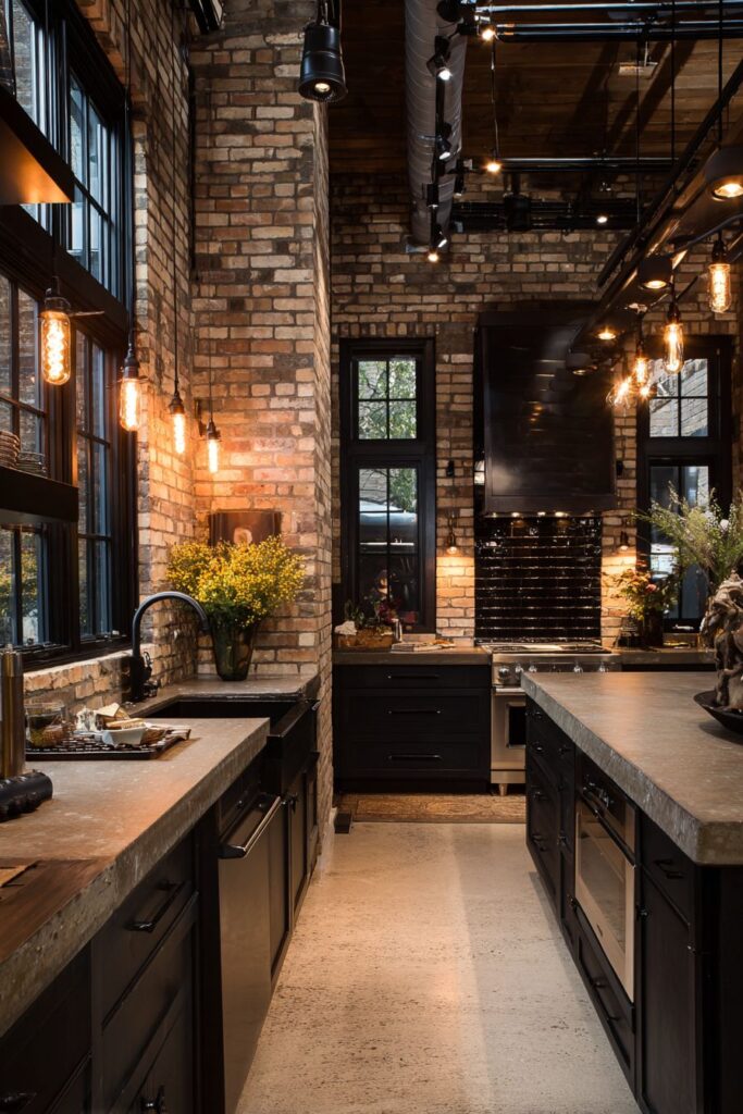 Industrial Kitchen Aesthetic