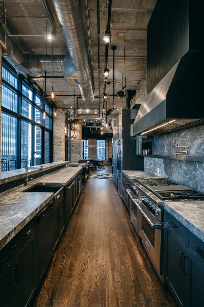 Industrial Kitchen Aesthetic