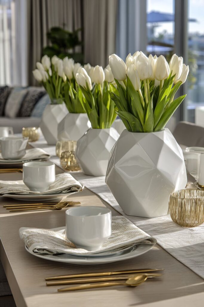 Modern Minimalist with Spring Accents