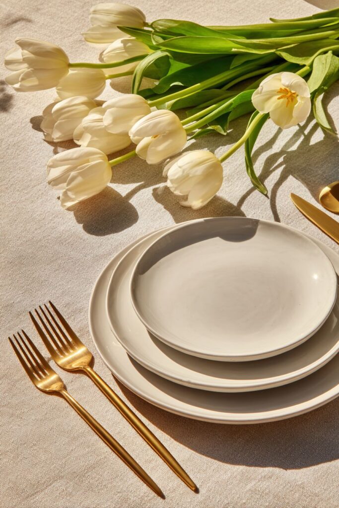 Modern Minimalist with Spring Accents