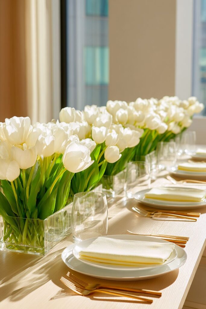 Modern Minimalist with Spring Accents