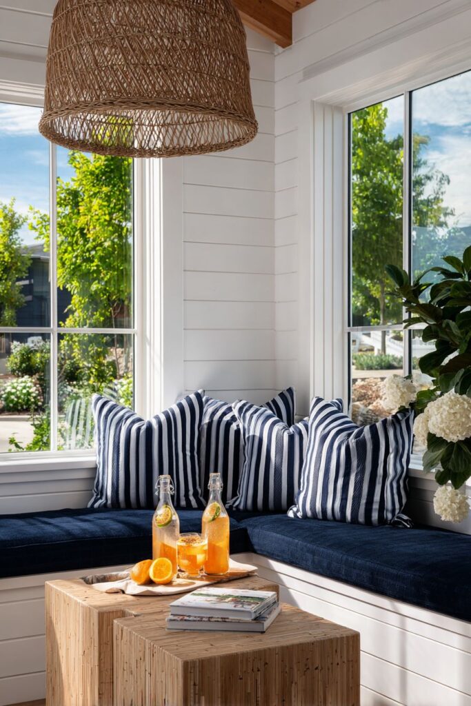 Cozy Window Seat Reading Nook