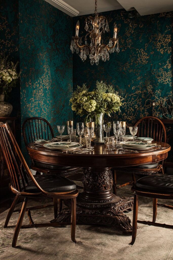 Intimate Round Table Elegance