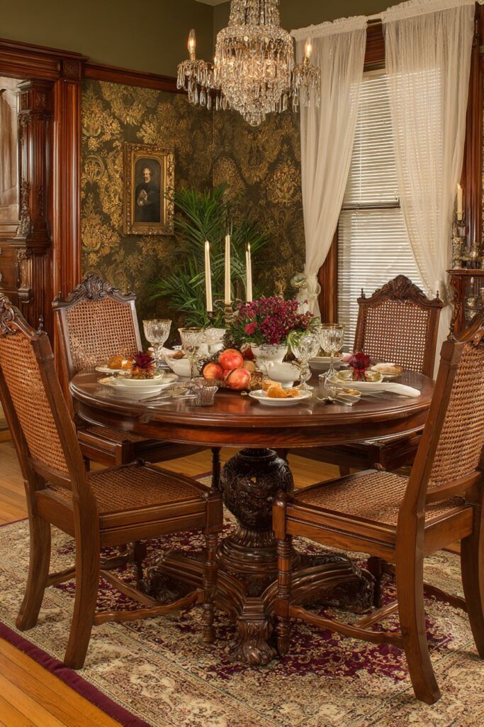 Intimate Round Table Elegance