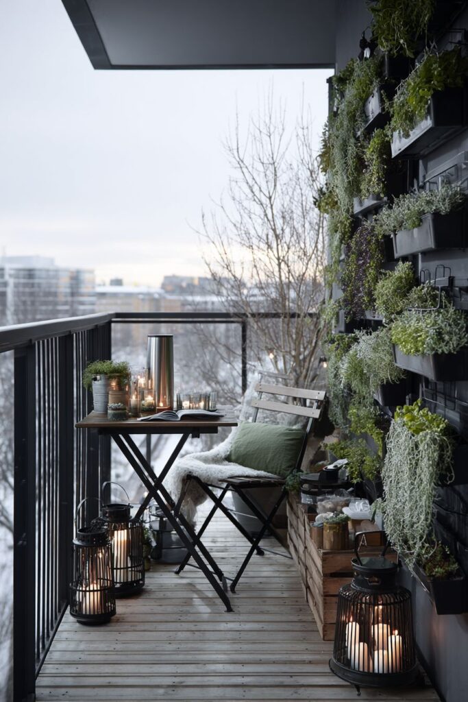 Vertical Garden Wall System for Space Efficiency