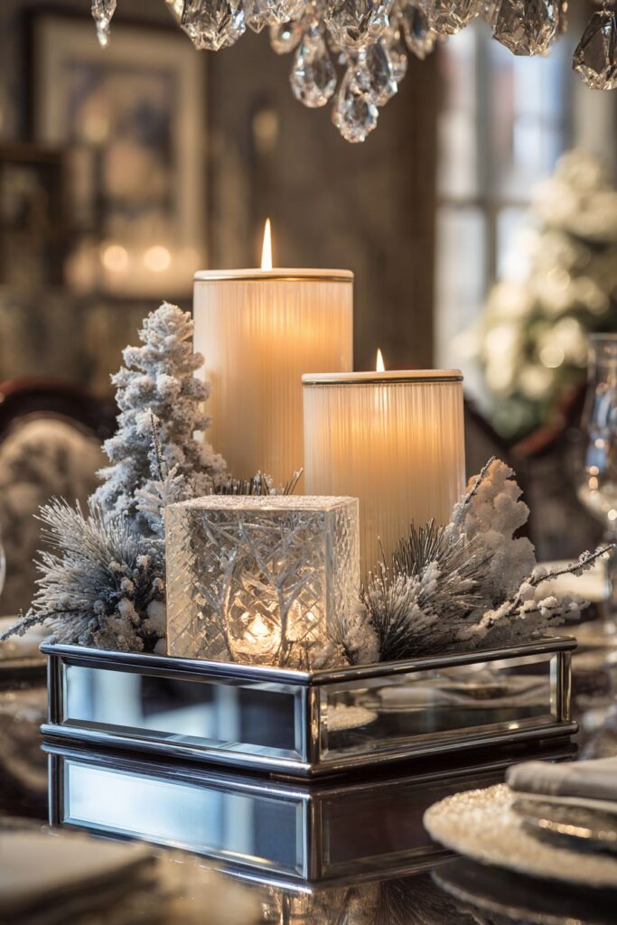 Elegant Dining Room Centerpiece