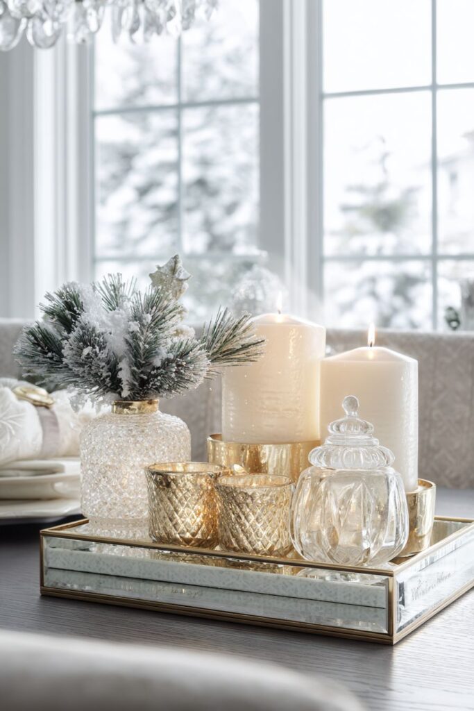 Elegant Dining Room Centerpiece