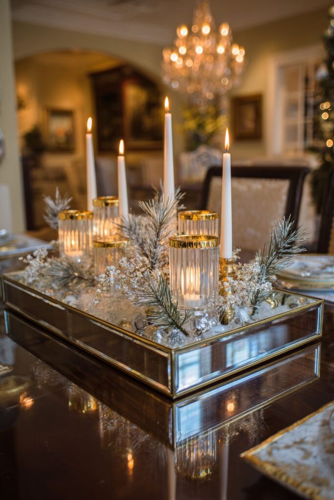 Elegant Dining Room Centerpiece