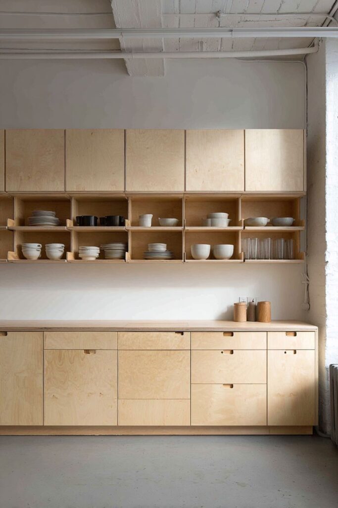 Scandinavian-Inspired Pale Birch Minimalism