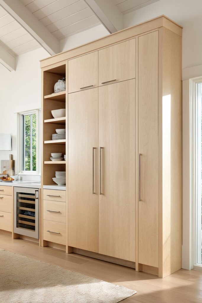 Scandinavian-Inspired Pale Birch Minimalism