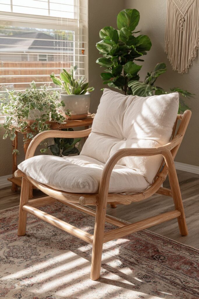 Bohemian Bliss: Natural Rattan Retreat