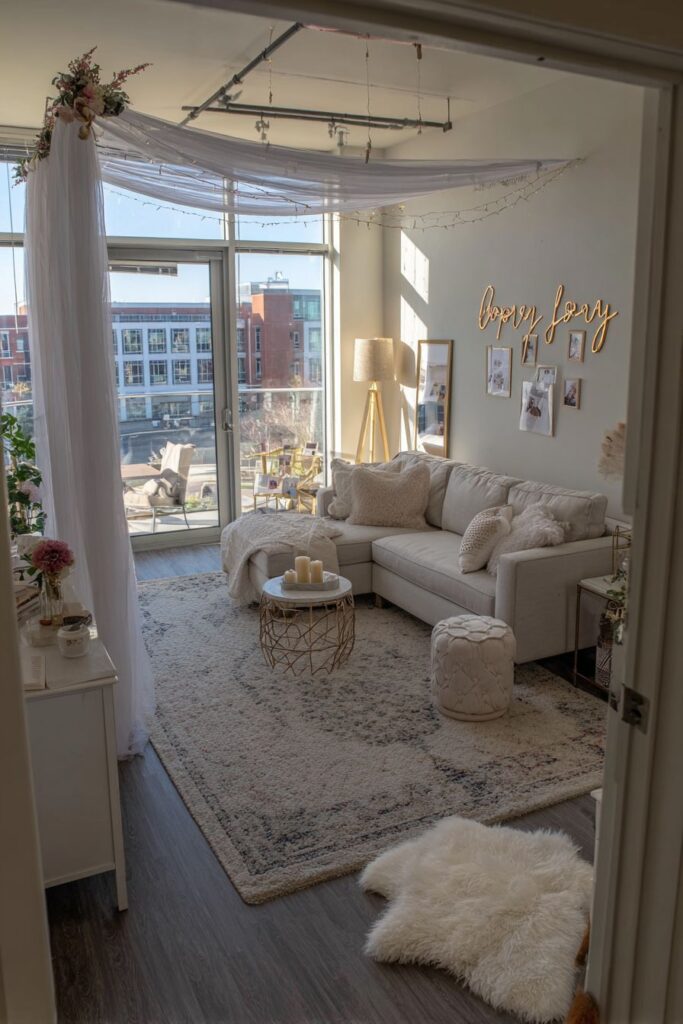 Multi-Functional Studio Apartment Anniversary Setup