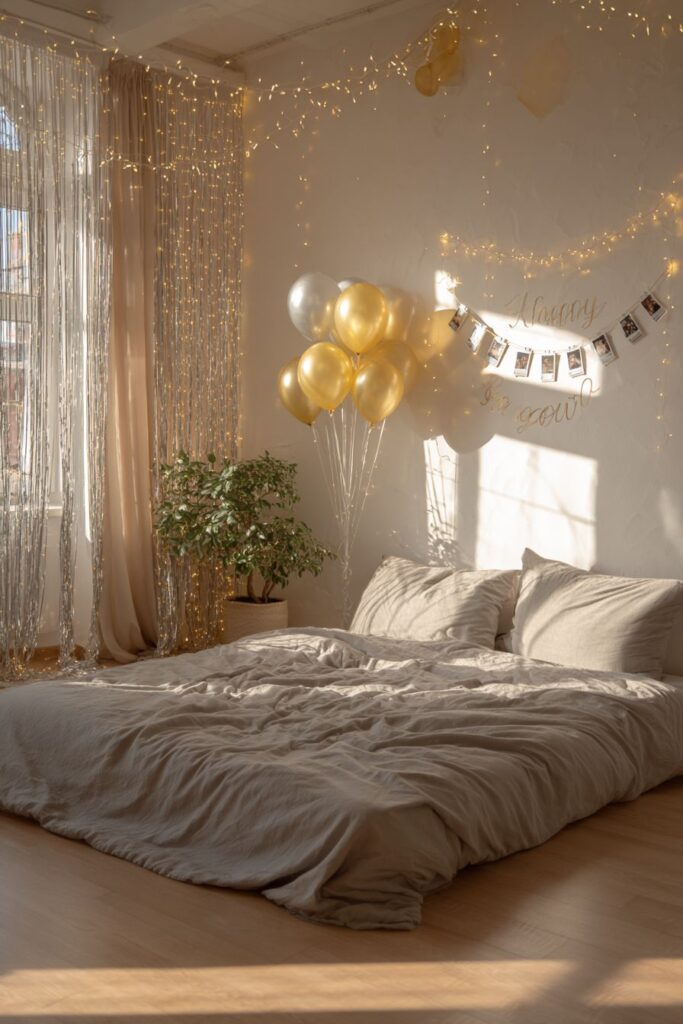 Multi-Functional Studio Apartment Anniversary Setup