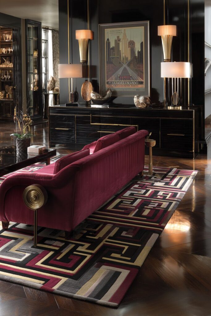 Entertainment Glamour with Custom Built-In Sophistication