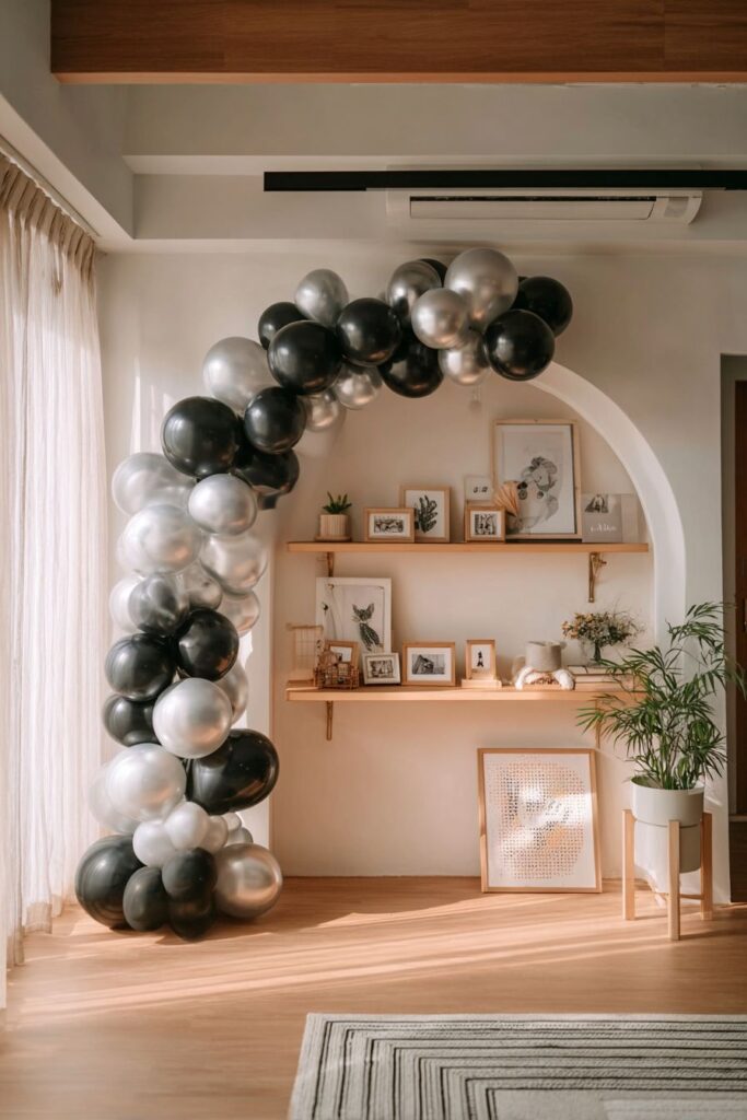 Minimalist Celebration with Strategic Decor Additions