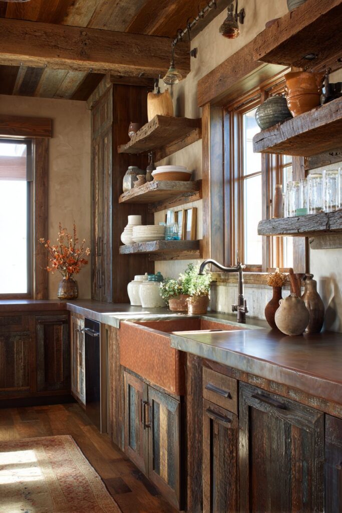 Rustic Reclaimed Barn Wood Character