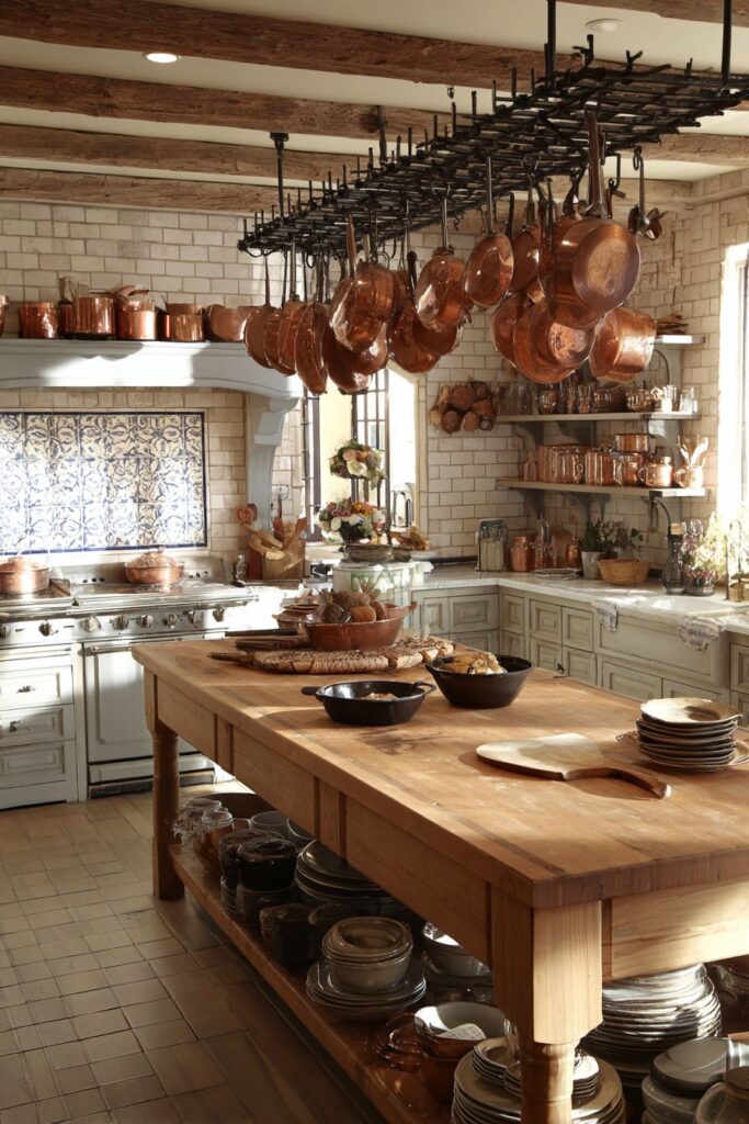 Functional Cottage Kitchen Workspace