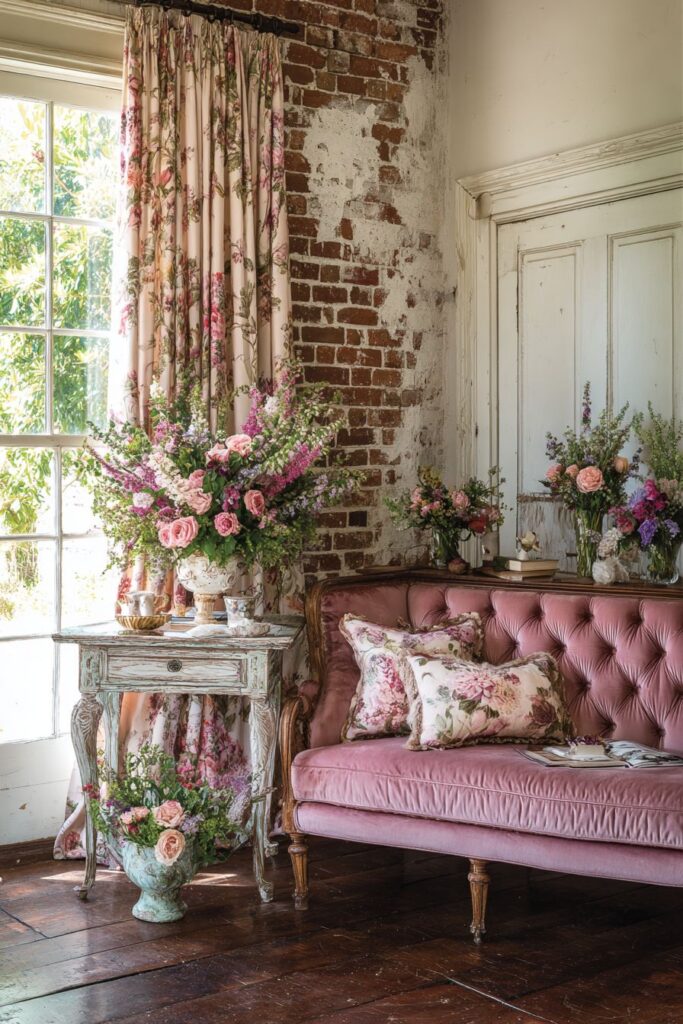 Eclectic Vintage Collection in Dusty Rose Tones