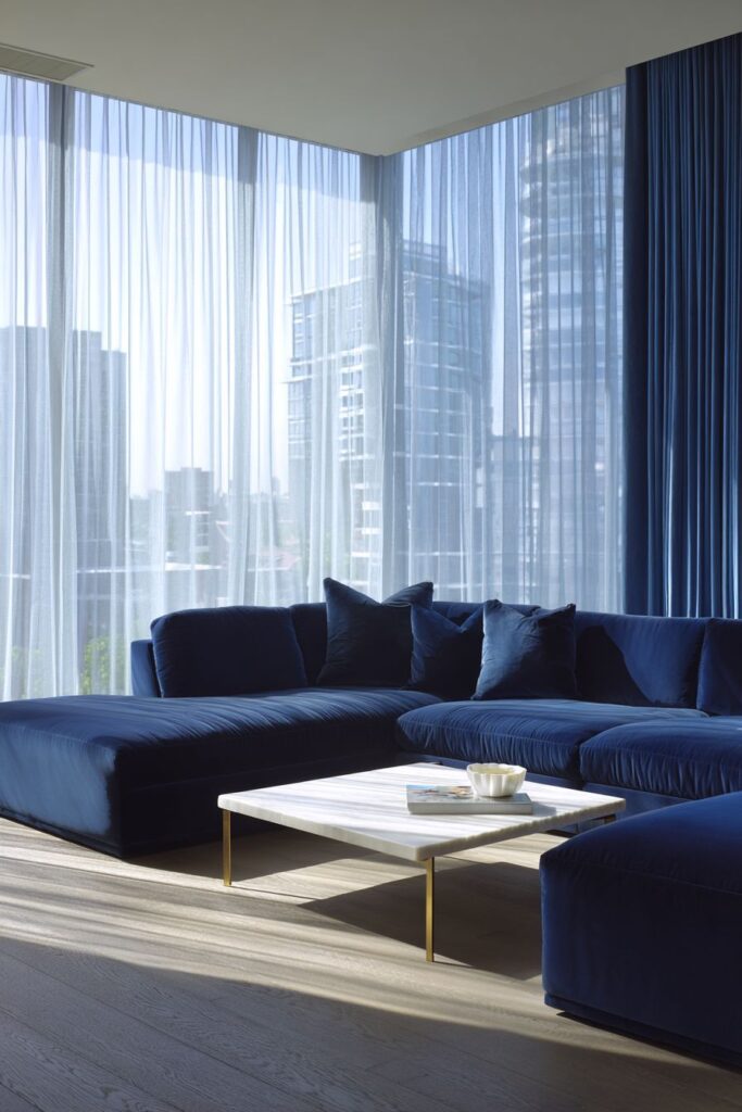 Luxurious L-Shaped Conversation