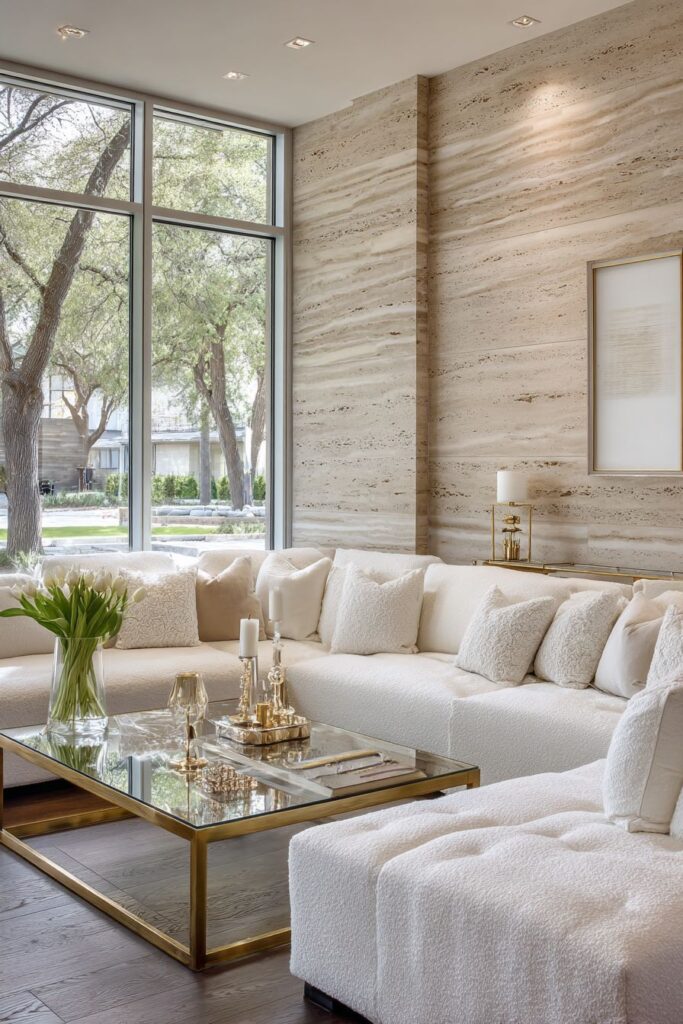 Contemporary Classic with Ivory Sophistication