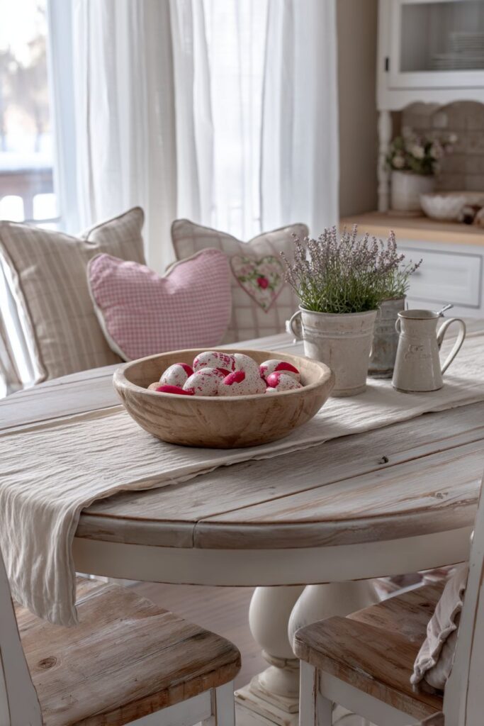 Farmhouse Valentine Table Runner