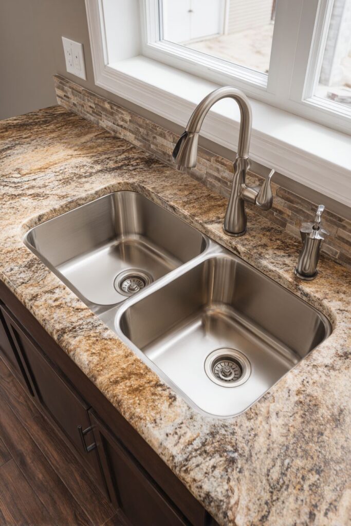 Double Kitchen Sink Ideas