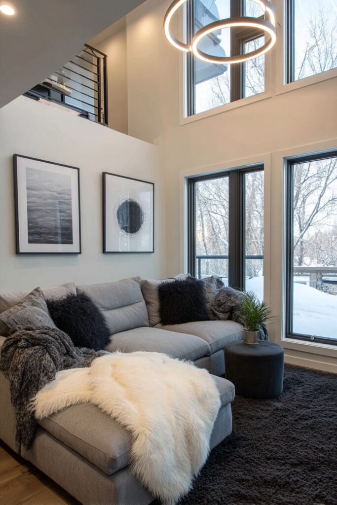 Scandinavian-Inspired Linear LED Pendant Lighting