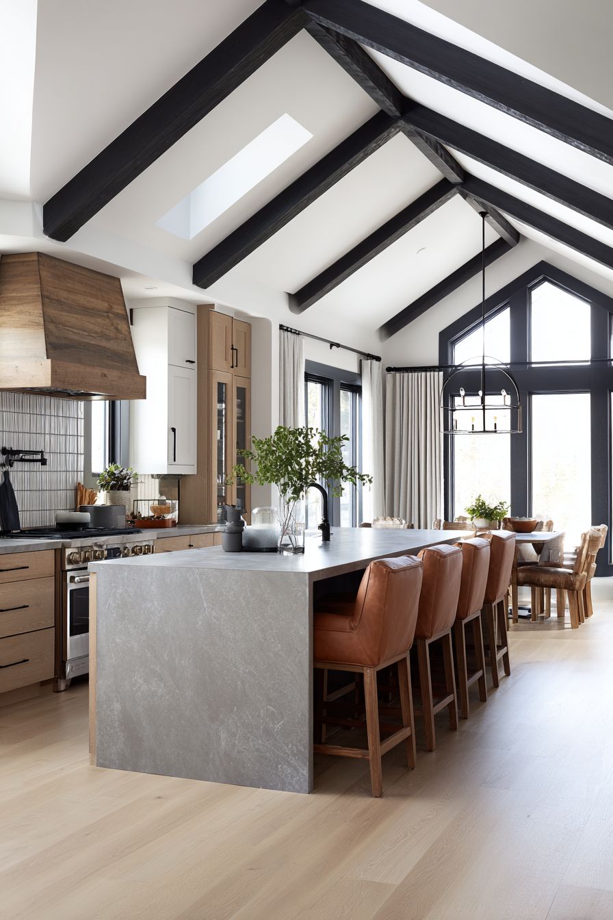 Industrial-Modern Ceiling Statement