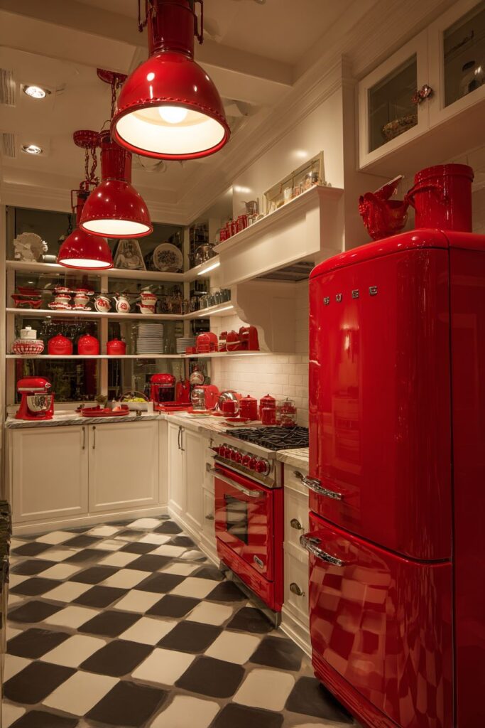 Vintage Red Appliance Charm