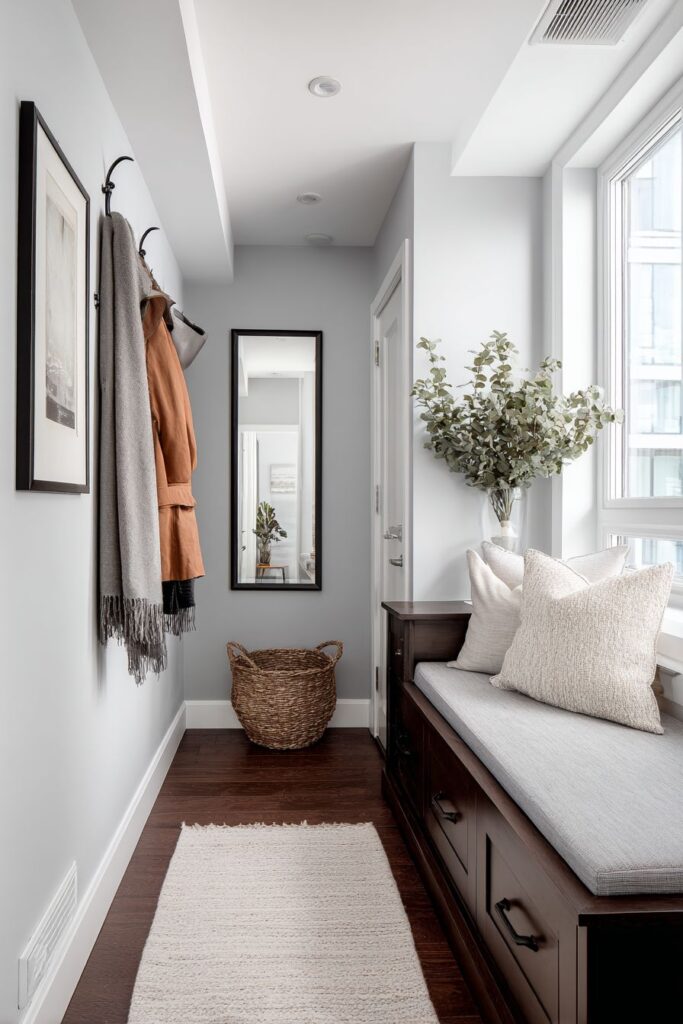 Vertical Entryway Organization System